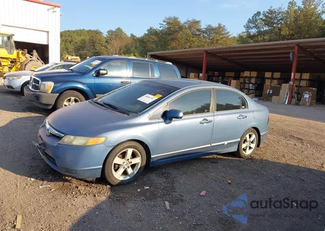 2006 Honda Civic Ex from USA, damaged, VIN 1HGFA168X6L006102